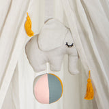 Roommate Elephant sur Ball Music Mobile - Gris