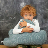 Coussin Nuage Roommate, Gris Mer