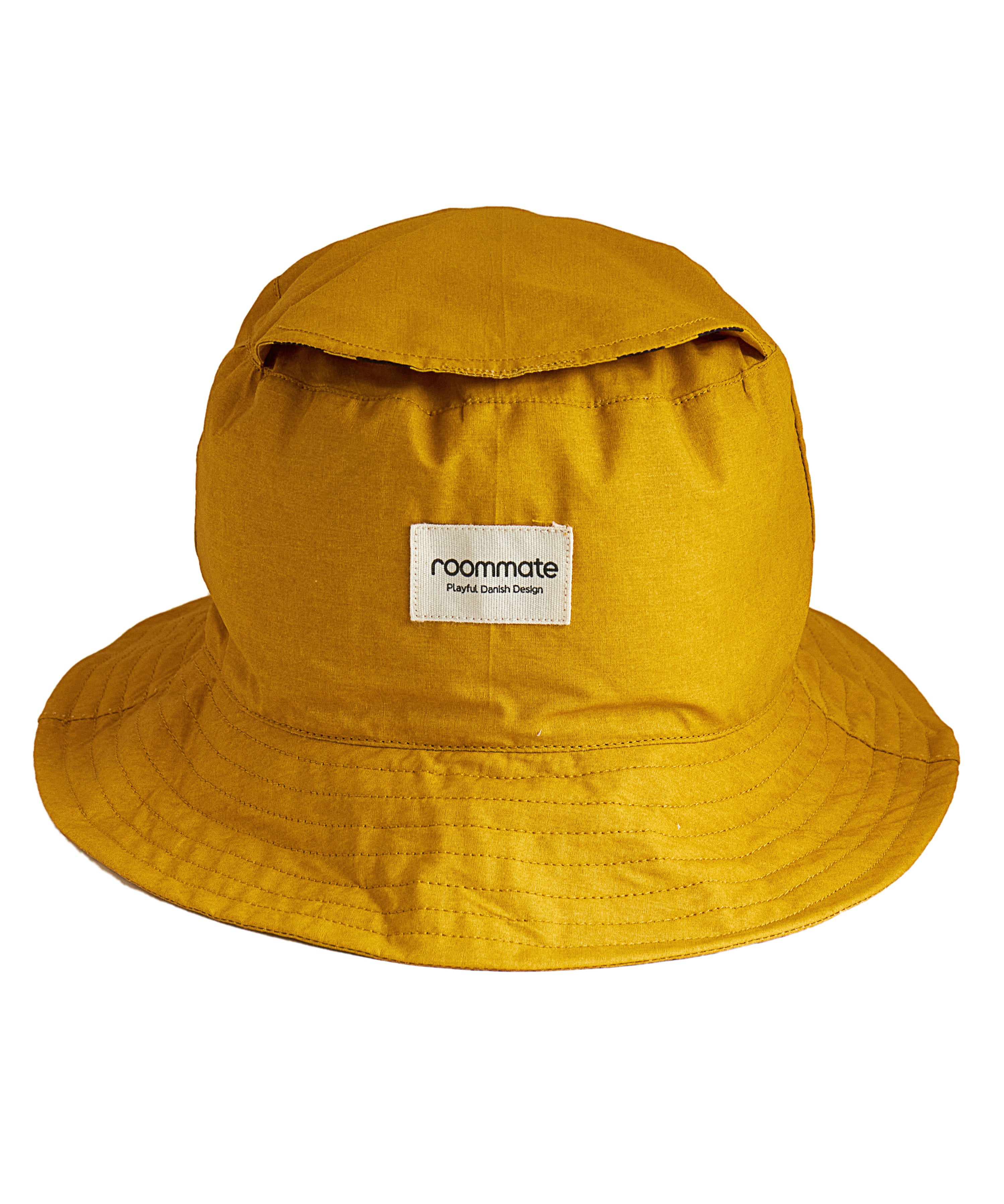 The golden yellow tiger bucket hat from Roommate.