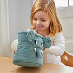 with the Large Roommate Quilted Basket - Elephant
