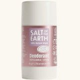 Salt Of The Earth refillable deodorant stick in 100% natural lavender and vanilla fragrance