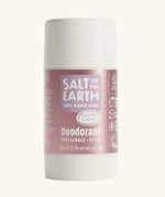 Salt Of The Earth refillable deodorant stick in 100% natural lavender and vanilla fragrance
