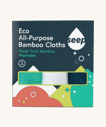 The seep company bamboo all purpose clothes 3 pack on a cream background