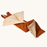 Senger cozy nap baby play mat. A padded blanket designed for babies to have a comfortable space whilst out and about. 