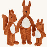 Senger Floppy Squirrel organic soft toys.