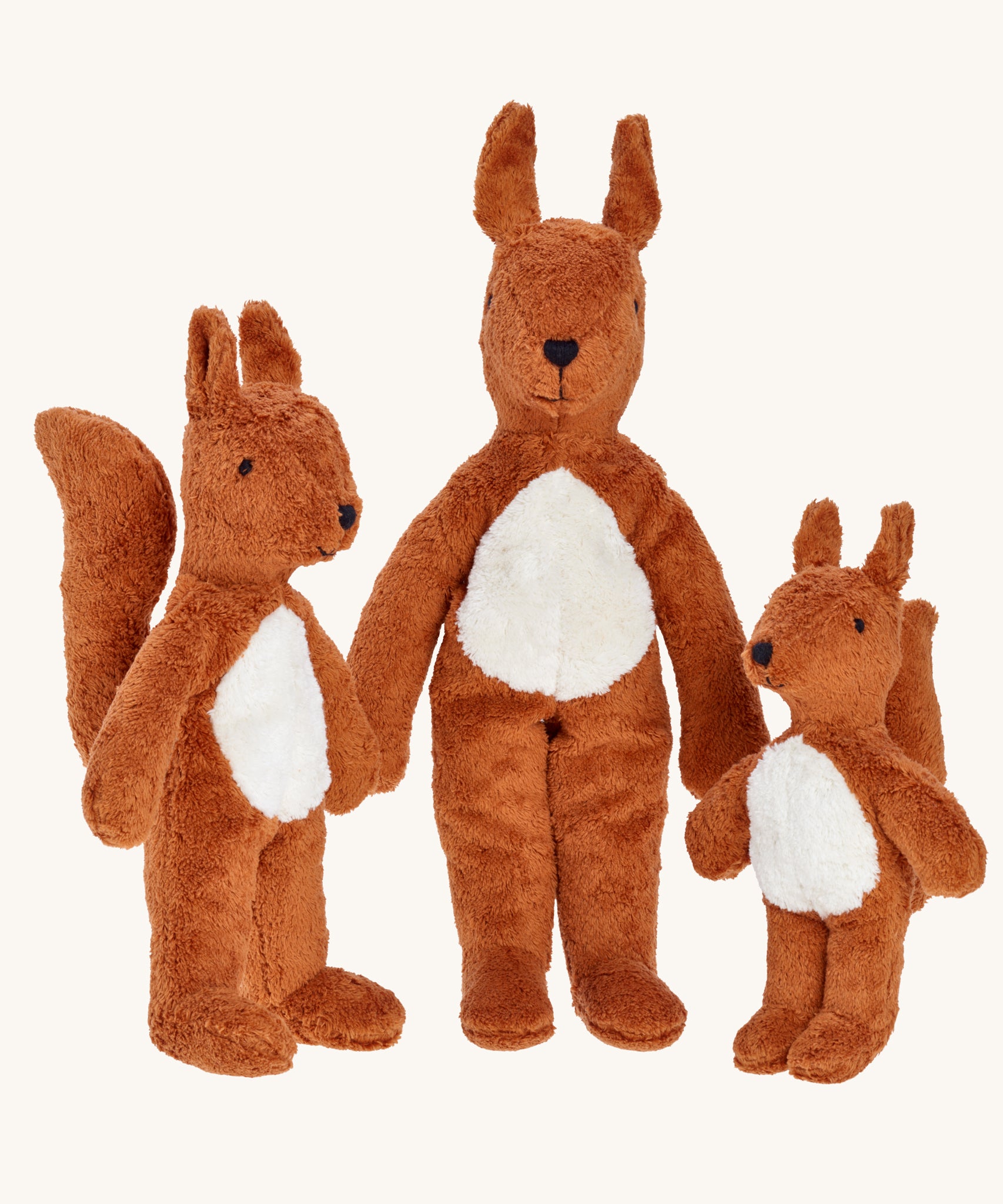Senger Floppy Squirrel organic soft toys.