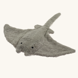 Senger Petite Raie Manta en Peluche - Gris