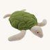 Senger Cuddly Turtle - A large GOTS organic heatable soft toy with a green shell and grey body. 