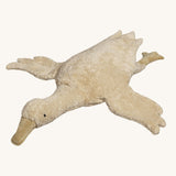  Senger Large Cuddly Goose organic soft toy in a creamy Linen colour. These soft toys are created from the highest quality, sustainable and traceable natural materials. Senger cuddly animal toys and soft dolls are handmade in Germany with love and attention to detail and we are proud Senger stockists here at Babipur. 