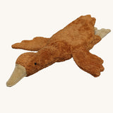 Senger Small Cuddly Goose organic soft toy in a dark orange Rust colour. These soft toys are created from the highest quality, sustainable and traceable natural materials. Senger cuddly animal toys and soft dolls are handmade in Germany with love and attention to detail and we are proud Senger stockists here at Babipur. 