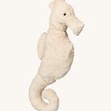 A small Senger Cuddly Sea Animal Seahorse Organic Soft Toy