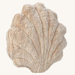 A front side view of the Senger Small Cuddly Sea Animal Shell  Organic Soft Toy