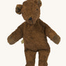 Senger Small Cuddly Brown Bear organic soft toy.