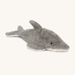 Senger Small Cuddly Dolphin Organic Soft Toy, on a cream background