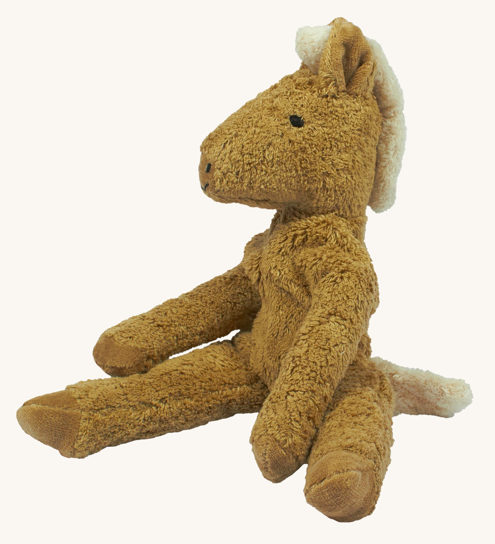 Senger Small Beige Floppy Horse Soft Toy.