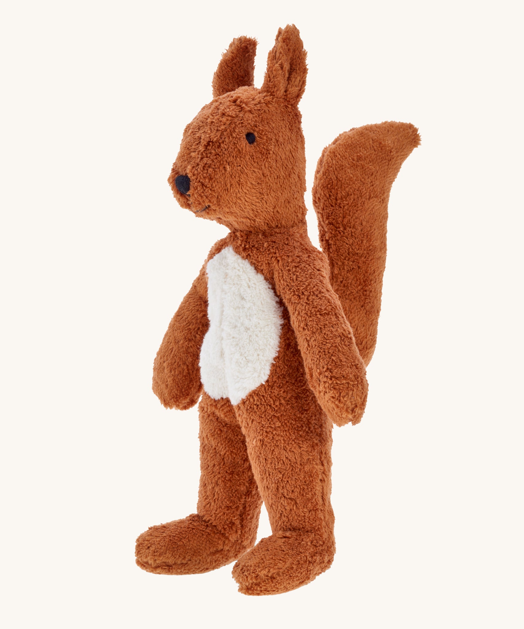 Senger Small Floppy Squirrel organic soft toy.