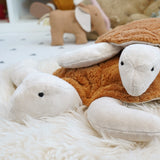 Tortue rouillée en peluche Senger - Grande
