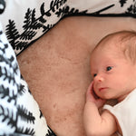 and exploring the Etta Loves Organic Cotton Reversible Sensory Strip - Plant Print