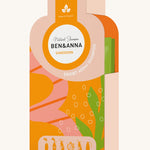 Ben & Anna Shampoo Flakes - Sea Buckthorn (Sanddorn), on a cream background
