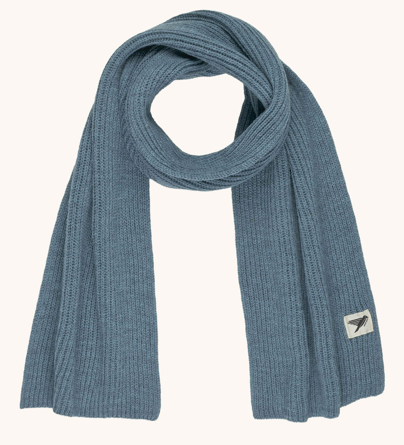 Silverstick Cirrus Merino Wool Scarf in a Celeste blue colour. Silverstick are proudly made in the UK and stocked here at Babipur. 