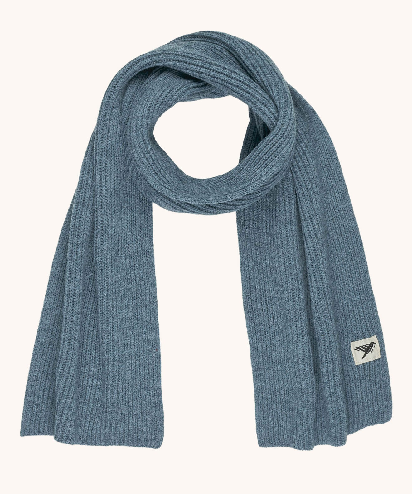 Silverstick Cirrus Merino Wool Scarf in a Celeste blue colour. Silverstick are proudly made in the UK and stocked here at Babipur. 