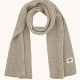 Silverstick Cirrus Merino Wool Scarf in the Oat colour way. Silverstick are proudly made in the UK and stocked here at Babipur. 