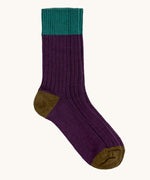 Silverstick Matt Sewell Turtle Dove Merino Socks.