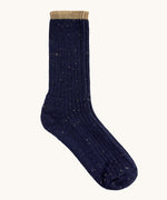 Silverstick Pennine Wool Socks in Navy.