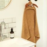 Roommate Kids Organic Hooded Towel - Dog