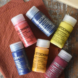 Stockmar 20ml concentrated watercolour paint in six different colours.