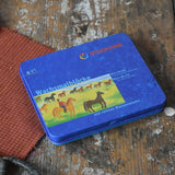 Stockmar 8 wax blocks in a storage tin.