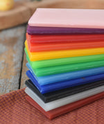 Stockmar Modelling Beeswax Clay 12 Colour Sheets stacked up. 