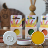 Stockmar replacement opaque watercolour paint pans.