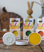 Stockmar replacement opaque watercolour paint pans.