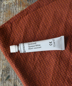Stockmar 7.5ml opaque white tube for use with Stockmar opaque watercolours.