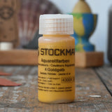 Stockmar 20ml liquid watercolour paint in golden yellow.