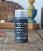 Stockmar 20ml liquid watercolour paint in indigo.