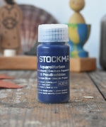 Stockmar 20ml liquid watercolour paint in prussian blue.
