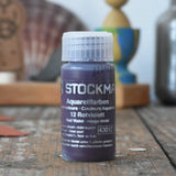 Stockmar 20ml liquid watercolour paint in red violet.