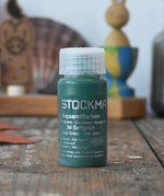 Stockmar 20ml liquid watercolour paint in sap green.