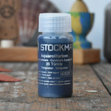 Stockmar 20ml liquid watercolour paint in turquoise.