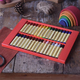 Stockmar 32 wax crayons stick set pack. 