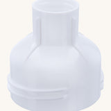The adapter on the Lola & Lykke Milk Storage Bags + Adapter