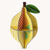 Studio Roof 3D Pop Out Card Lemon. This 3D pop out card DIY kit is part of Studio Roof's fruits  collection which is available at Babipur. 