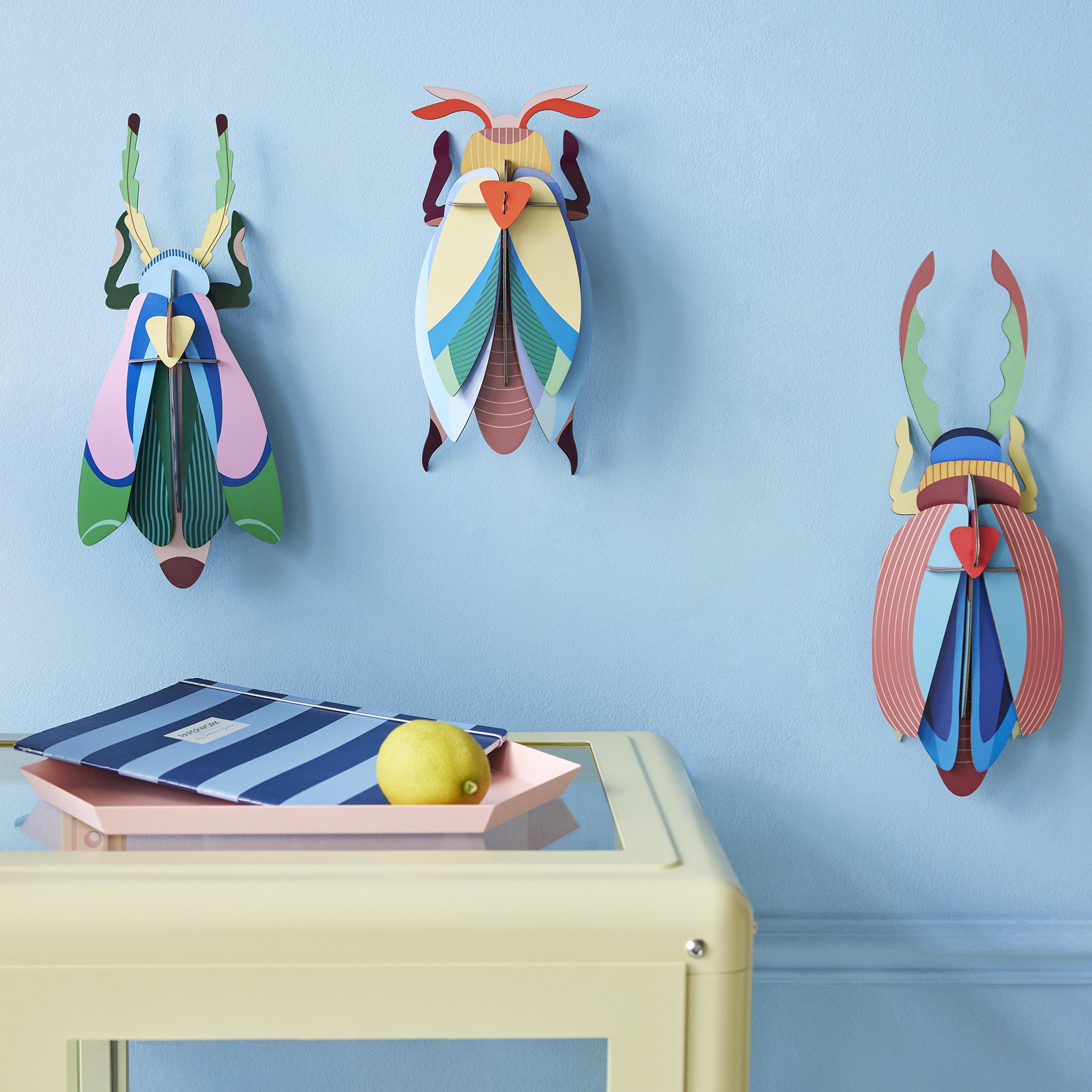 Studio Roof Lunar Jewel Beetle Cardboard Model – Babipur