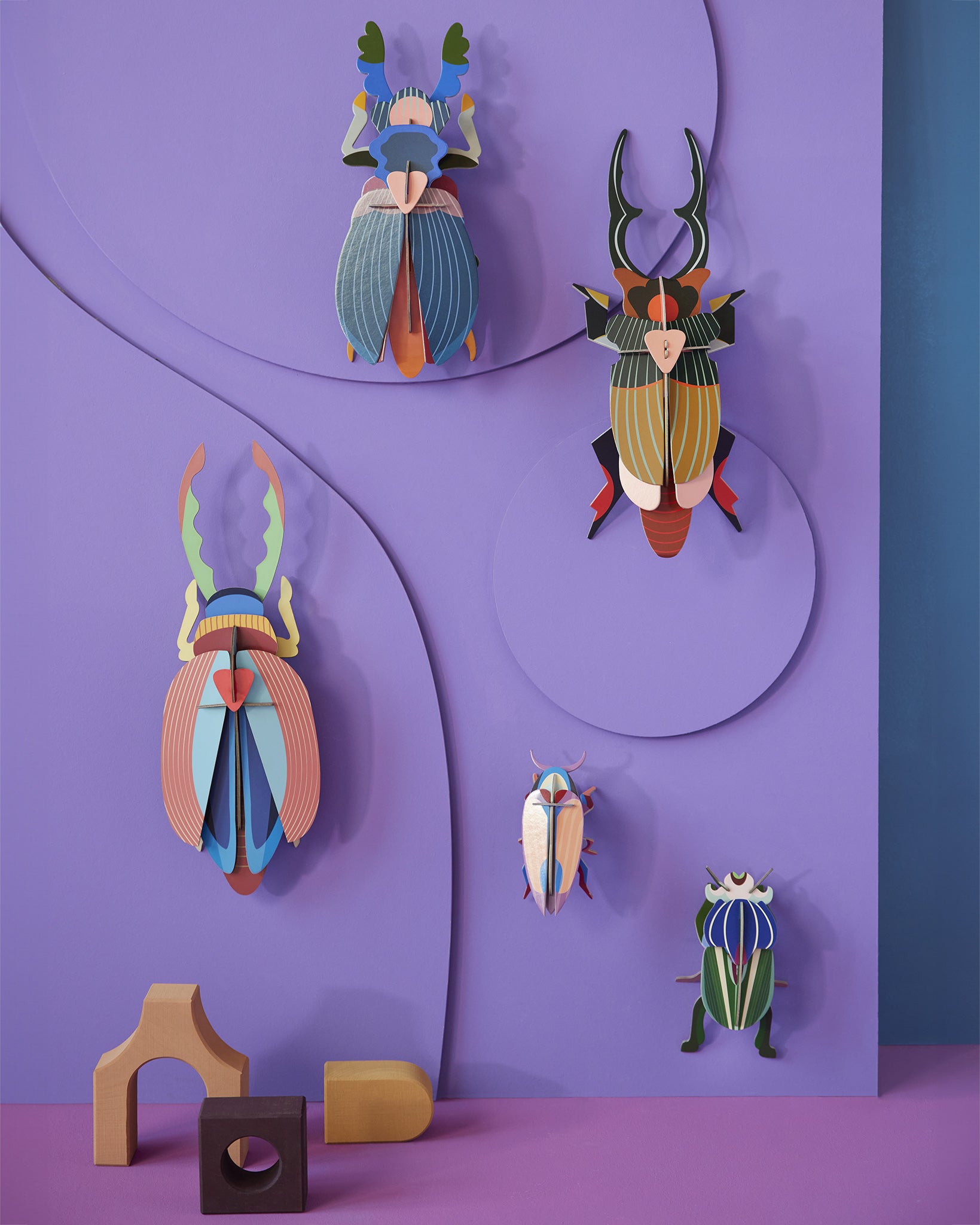 Studio Roof Imperial Beetle Cardboard Model – Babipur