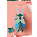 The Studio Roof Emerald Beetle and Imperial Beetle wall art