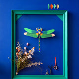 Studio Roof Big Giant Green Dragonfly