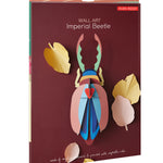 The Studio Rood Imperial and Emerald Beetle as wall art