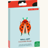 Studio Roof Insect Coccinelle Rouge craft kit wall art in it's packaging.